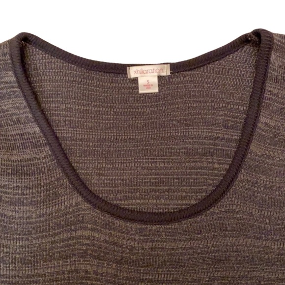 NWT KNIT GRAY OMBRÉ DRESS FITTED WITH STRENGTH XHILARATION DRESS ⭐️⭐️⭐️⭐⭐️ - Picture 3 of 9